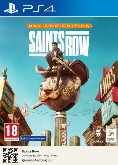 Saints Row PlayStation 4, PAL box front