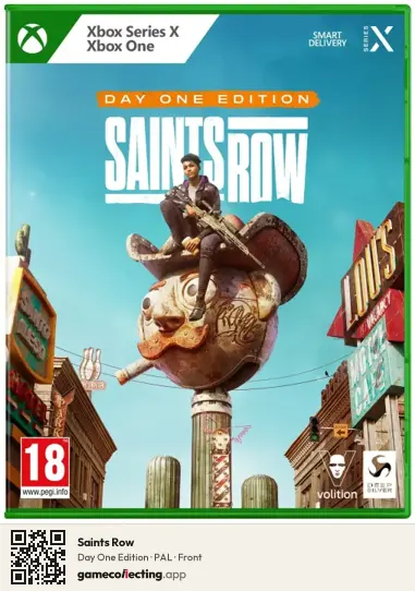 Saints Row Xbox Series X, PAL box front