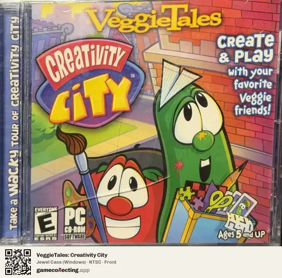 VeggieTales: Creativity City Computer, NTSC box front