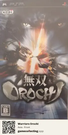Warriors Orochi PlayStation Portable, Asia box front