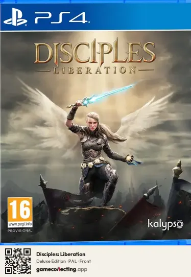 Disciples: Liberation PlayStation 4, PAL box front