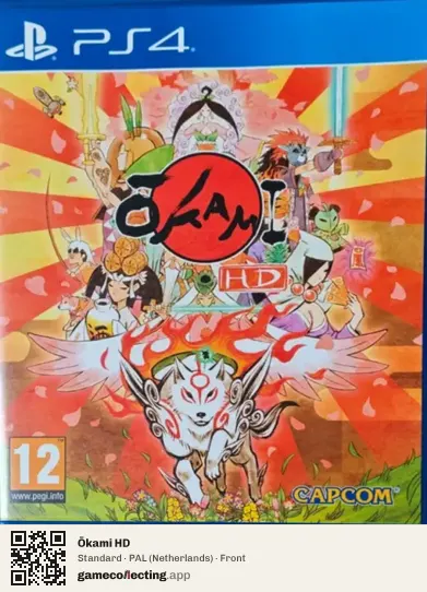 Ōkami HD PlayStation 4, Netherlands box front