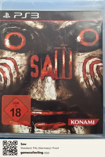 Saw PlayStation 3, Germany box front