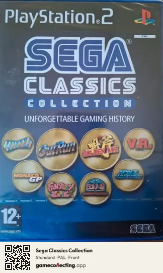 Sega Classics Collection PlayStation 2, PAL box front