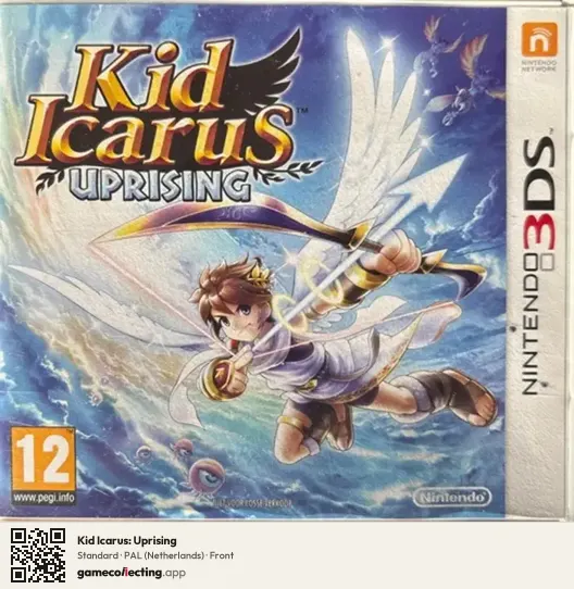 Kid Icarus: Uprising Nintendo 3DS, Netherlands box front