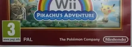 PokéPark Wii: Pikachu's Adventure, the USK square on its front