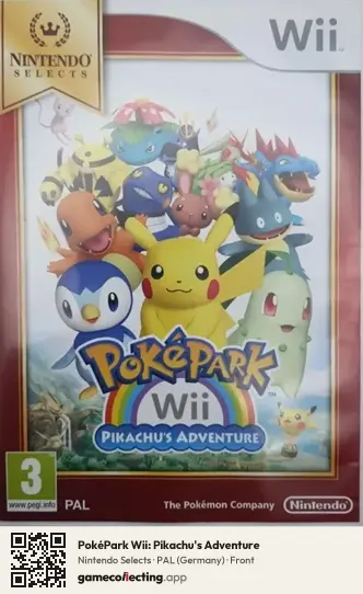 PokéPark Wii: Pikachu's Adventure Nintendo Wii, Germany box front