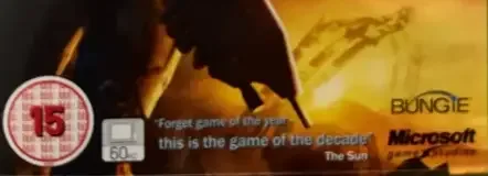 Halo 3, the BBFC circle on its front
