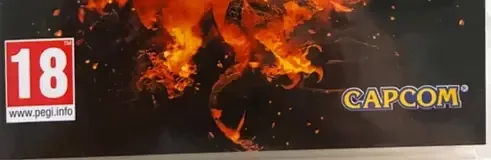 Dragon's Dogma, the PEGI square on its front