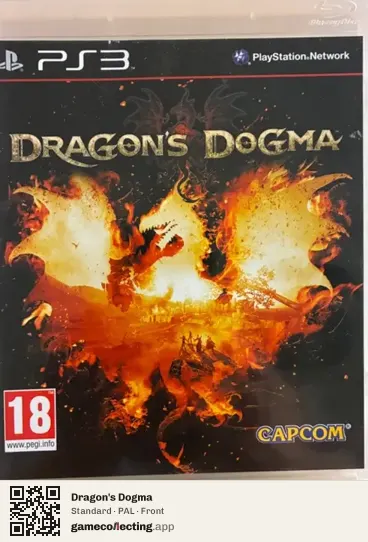 Dragon's Dogma PlayStation 3, PAL box front
