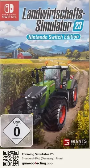 Farming Simulator 23 Nintendo Switch, Germany box front
