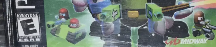 Team Buddies, the ESRB box on its front