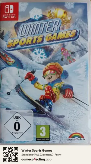 Winter Sports Games Nintendo Switch, Germany box front