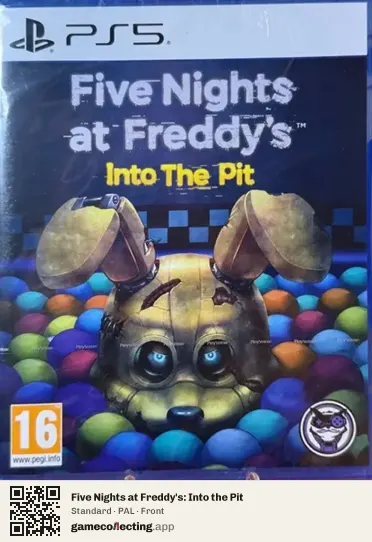 Five Nights at Freddy's: Into the Pit PlayStation 5, PAL box front
