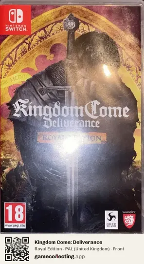 Kingdom Come: Deliverance Nintendo Switch, United Kingdom box front