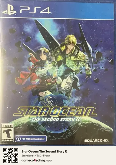 Star Ocean: The Second Story R PlayStation 4, NTSC box front