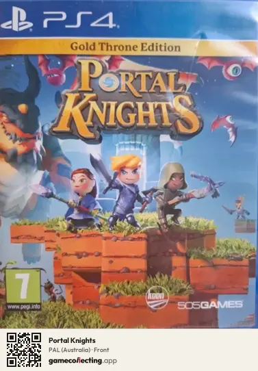 Portal Knights PlayStation 4, Australia box front