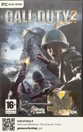 Call of Duty 2 Computer, France box front