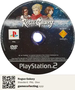 Rogue Galaxy PlayStation 2, PAL disc