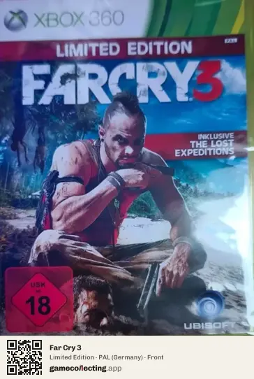 Far Cry 3 Xbox 360, Germany box front