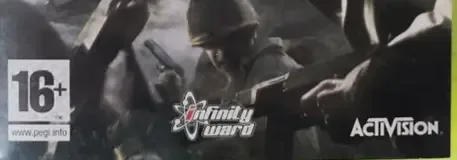 Call of Duty 2, the PEGI square on its front