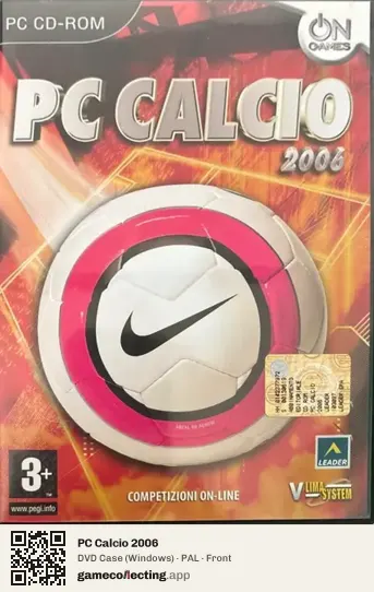 PC Calcio 2006 Computer, PAL box front