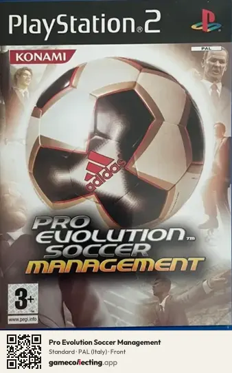Pro Evolution Soccer Management PlayStation 2, Italy box front