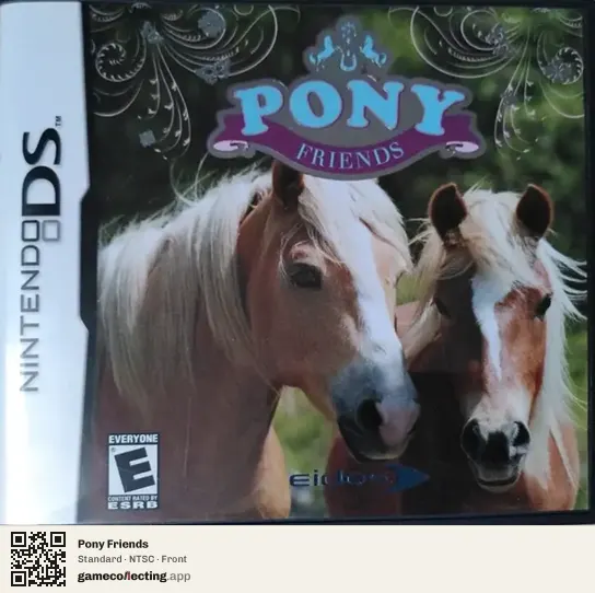 Pony Friends Nintendo DS, NTSC box front
