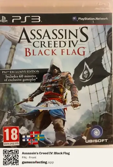 Assassin's Creed IV: Black Flag PlayStation 3, PAL box front