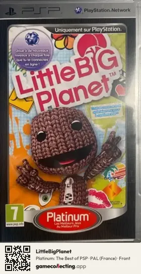 LittleBigPlanet PlayStation Portable, France box front