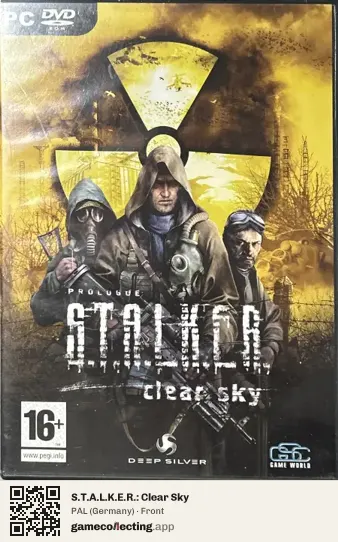 S.T.A.L.K.E.R.: Clear Sky Computer, Germany box front