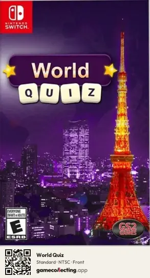 World Quiz Nintendo Switch, NTSC box front