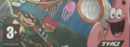 Nicktoons Movin', the PEGI square on its front