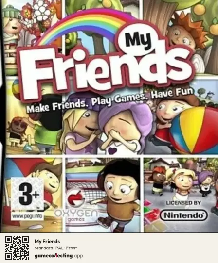 My Friends Nintendo DS, PAL box front