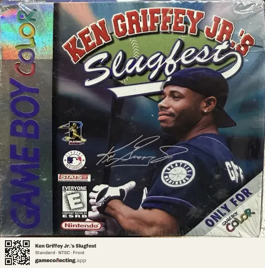 Ken Griffey Jr.'s Slugfest Game Boy Color, NTSC box front