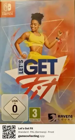 Let's Get Fit Nintendo Switch, Germany box front