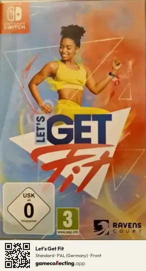 Let's Get Fit Nintendo Switch, Germany box front