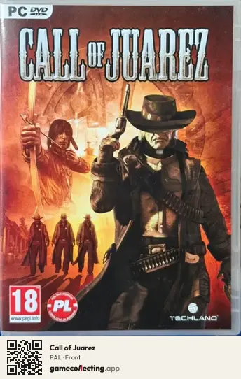 Call of Juarez Computer, PAL box front