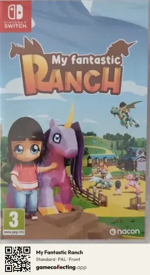My Fantastic Ranch Nintendo Switch, PAL box front