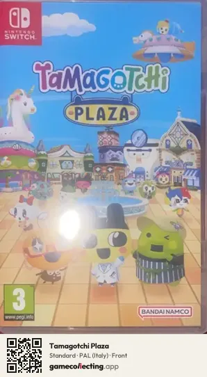 Tamagotchi Plaza Nintendo Switch, Italy box front