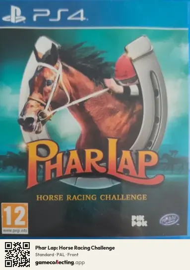 Phar Lap: Horse Racing Challenge PlayStation 4, PAL box front