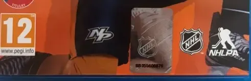 NHL 19, the PEGI square on its front