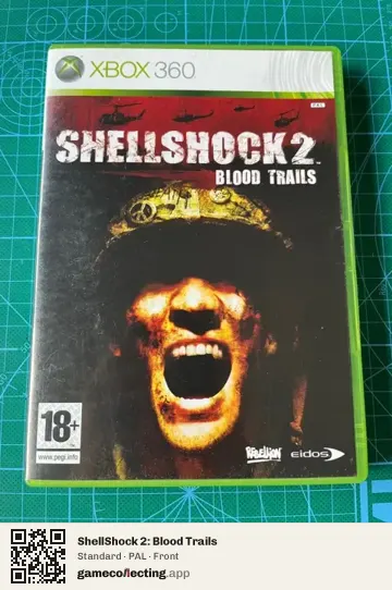 ShellShock 2: Blood Trails Xbox 360, PAL box front