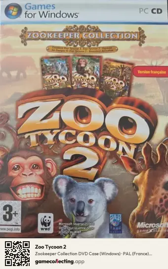 Zoo Tycoon 2 Computer, France box front
