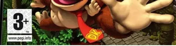 DK: Jungle Climber, the PEGI square on its front
