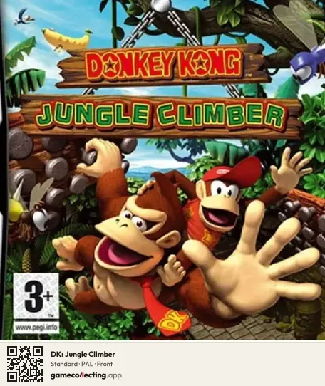 DK: Jungle Climber Nintendo DS, PAL box front