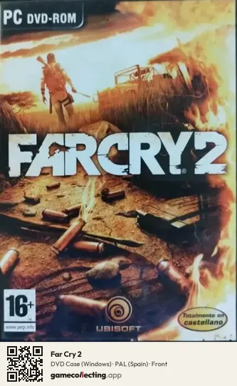 Far Cry 2 Computer, Spain box front
