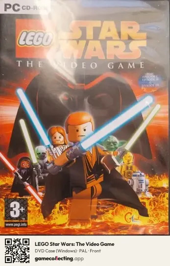LEGO Star Wars: The Video Game Computer, PAL box front