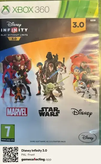 Disney Infinity 3.0 Xbox 360, PAL box front
