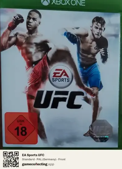 EA Sports UFC Xbox One, Germany box front